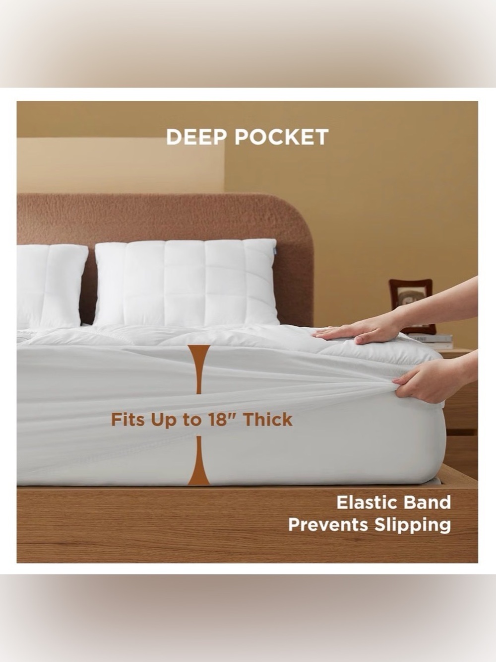 Queen Heated Mattress Pad - White - Picture 3 of 12